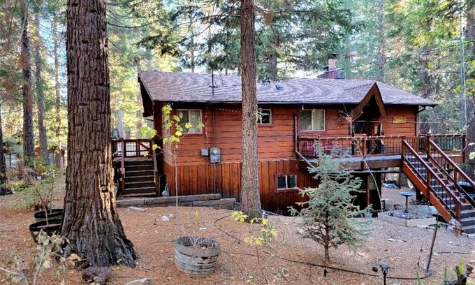 Running Springs Cabin | 🏔 Peaceful Treehouse Cabin in Running Springs, CA ⛄️