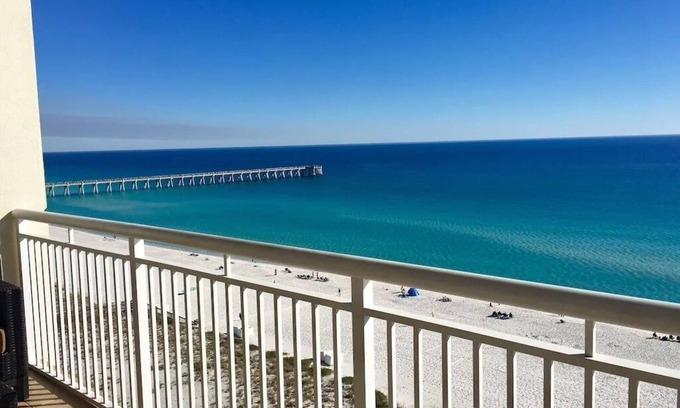 Navarre Beach Condo | Pearl 1003 Sugar white sand and emerald waters