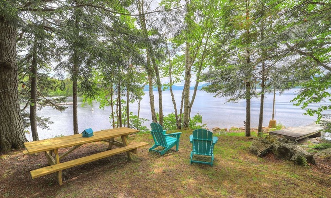 Rangeley Plantation House | Pebble Cove, Private Waterfront, Rangeley, ME
