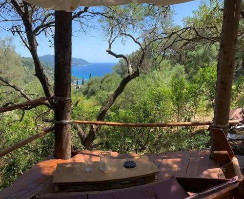 Pelekas Cabin | Pelekas Olive Grove Oasis Room No4