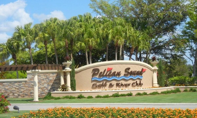 Estero Condo | Pelican Sound GC, Luxury 1st Floor Condo, All New Island Decor, Close to Beaches