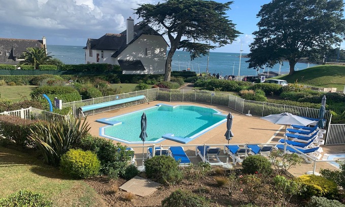 Benodet Apartment | Penfret - Appt avec piscine, vue mer, plage à 50m