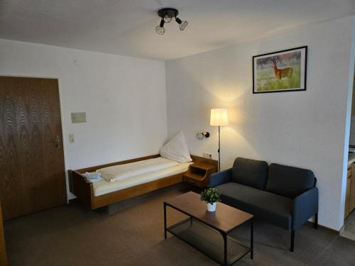 Herrischried House | Pension Hauber - Rehbergblick mit Balkon