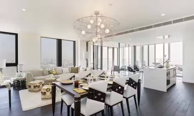 Vauxhall Apartment | Penthouse 4B London Luxury Viewing Thames -1 of 2-