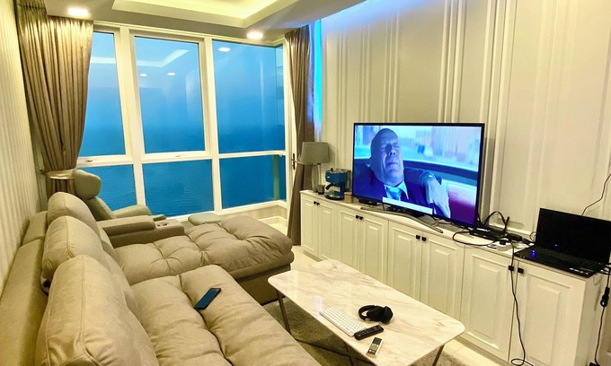Bang Sare Apartment | Penthouse 5*, 60 sq. m. Bangsare Bay -10m. 32th floor. Luxury finished equipped.