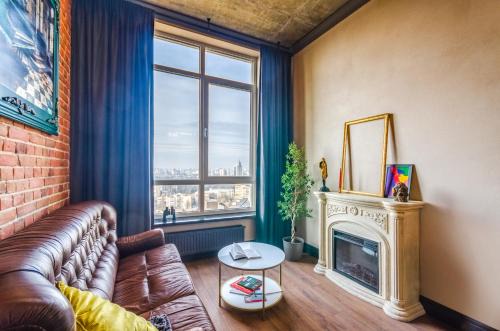 Solomjanskyj Apartment | Penthouse Art on the 25th floor, loft business class apartments