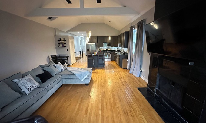 Grand Boulevard Condo | Penthouse Condo in Chicago featuring Zero Gravity Massage Chair