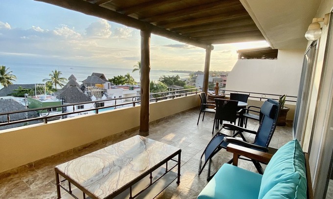Punta de Mita Condo | Penthouse Condo with Panoramic Oceans Views Punta de Mita