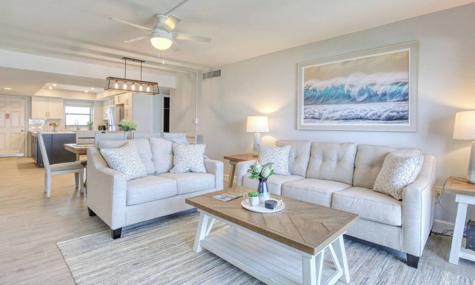 Port Canaveral Condo | Penthouse Corner Unit Two Balconies & Stunning Ocean Views