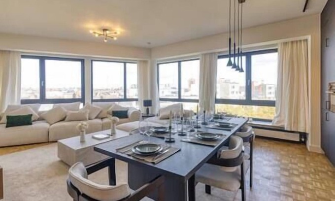 South Antwerp Apartment | Penthouse de Luxe 3 Ch. Centre