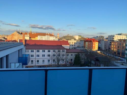 Old Town Plzen Apartment | Penthouse mit Balkon in zentraler Lage in Pilsen