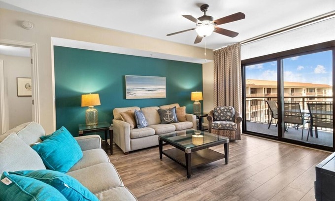 Windy Hill Condo | Penthouse Paradise: 2BR/2BA Oceanfront Retreat