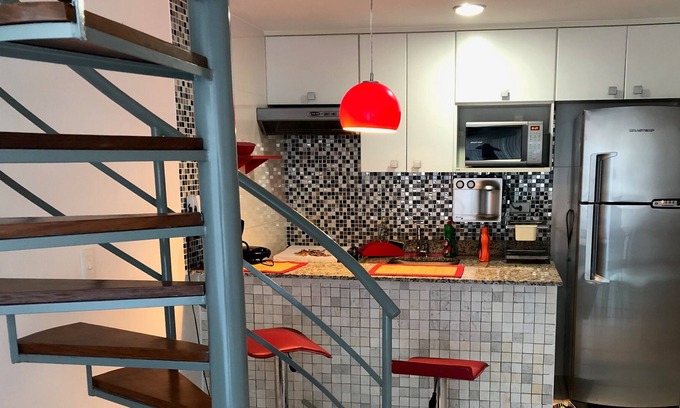 Conceicao de Jacarei Apartment | Penthouse Porto Real Suites with beautiful views of Ilha Grande Bay
