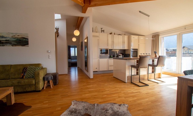 Schuttdorf Apartment | Penthouse Schmetterling mit Dachterrasse