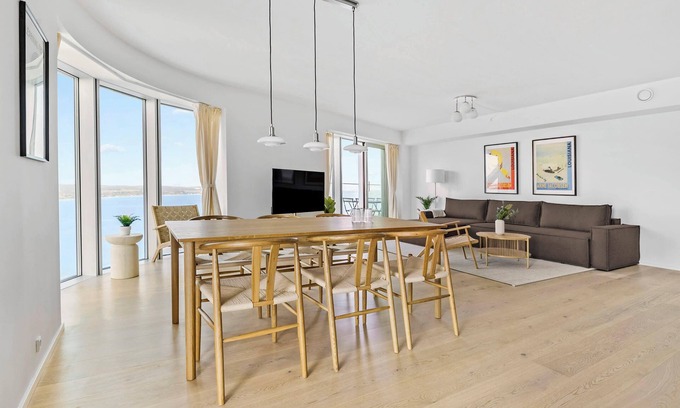 Aarhus C Apartment | Penthouse suite on 35th floor