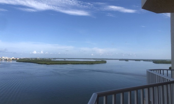 Fort Myers Beach Condo | Penthouse views of Estero Bay, Lovers Key State Park steps away.