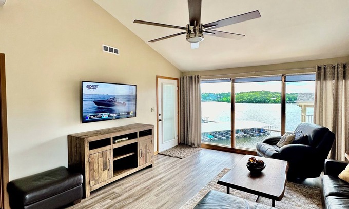 Osage Beach Condo | Penthouse with a open balcony. Greatest Location, 30x10. Boat Slip FREE.