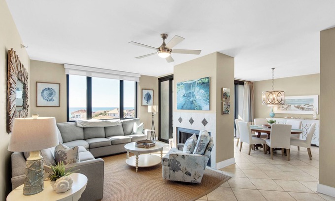 Fort Walton Beach - Destin Condo | 🌞Penthouse with Gulf Views-Pool- Tennis Courts-Enclave 703B- Sugar Sands🌞