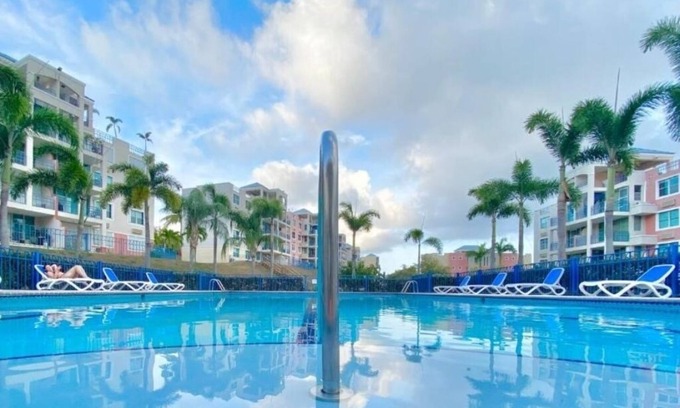 Machos Condo | Penthouse with Pool, AC, 3 BR, Fast WiFi, we allow Pets, amazing sunsets views!