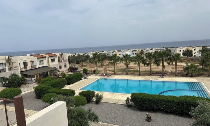 Esentepe House | penthouse with rooftop, 2 balcony ocean & mountain view pool beachfront BBQ wifi