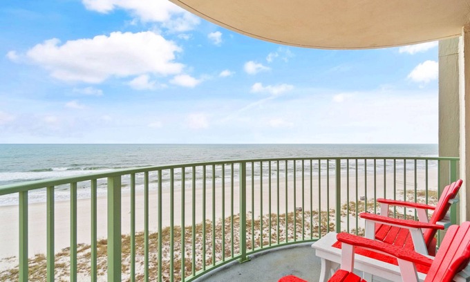 Ono Island Condo | Perdido Towers East 801- Beach Front View