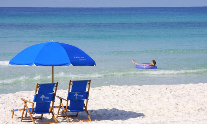 Gulf Place Condo | Perfect Beach Getaway! 2 BR 2 BA Ground floor End Unit! Steps From The Beach!