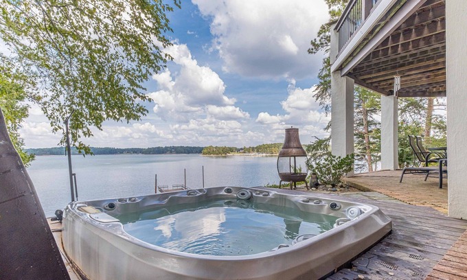 Buford House | Perfect for large groups. Sits on water's edge.