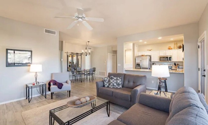 Rancho Vistoso Condo | Perfect for long-term stay, heated Pool, Spa, Gym