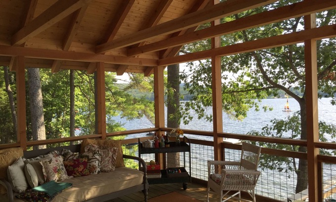 Wolfeboro Cottage | Perfect Lake Retreat featured in Yankee Magazine. Newly Renovated in 2015!