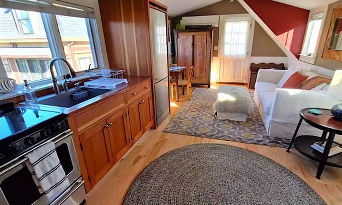 Oak Bluffs Apartment | Perfect location! By Beach, Harbor & Town! Gorgeous Gingerbread Upstairs Aptmt