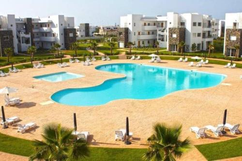 Marina Apartment | PERLA SAÏDIA Fibre Optique Clima IPTV Piscine Parking Jardin