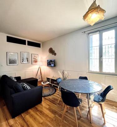 La Gare Apartment | Perpignan Appartement T2 Proche Gare 5 Couchages Climatisé
