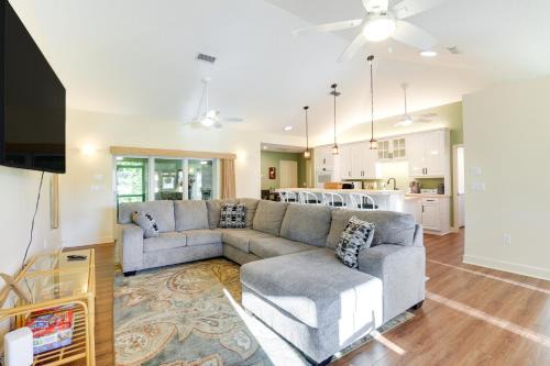 Indian River Estates House | Pet-Friendly Fort Pierce Home with Screened Porch!