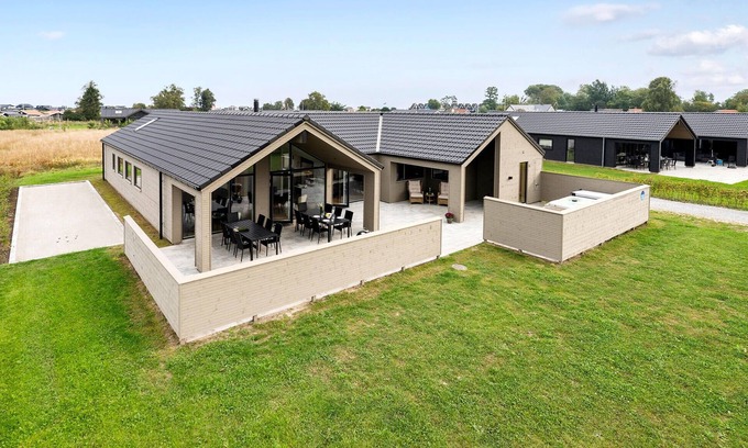 Hasmark Strand House | Pet friendly home in Otterup with sauna