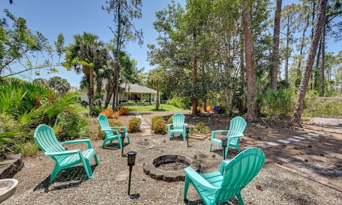 Rural Estates House | Pet-Friendly Naples Vacation Rental with Fire Pit!