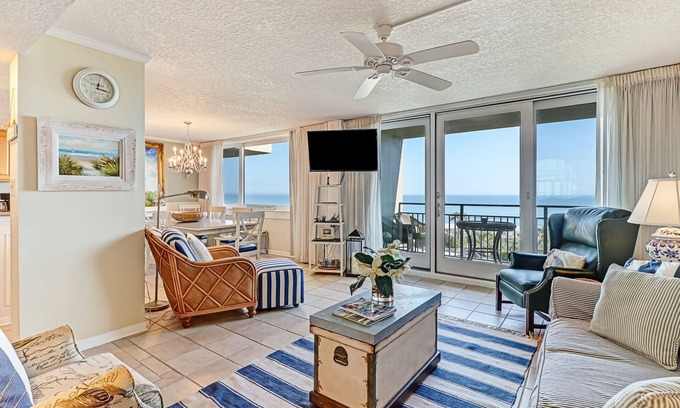 Fernandina Beach Condo | Pet Friendly | Ocean and Intracoastal Views from this 3rd Floor Beach Walker Villa