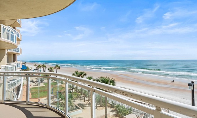 Daytona Beach Condo | Pet Friendly* Oceanfront Condo 309, Direct Oceanfront *New Listing*