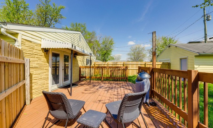Celina House | Pet-Friendly Ohio Escape w/Deck & Community Dock!