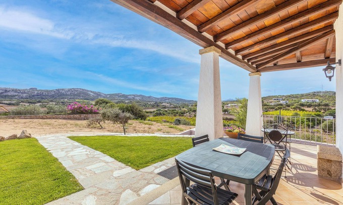 Arzachena House | Pet-Friendly Villa Tomaso with Mountain View, Garden, A/C & Wi-Fi