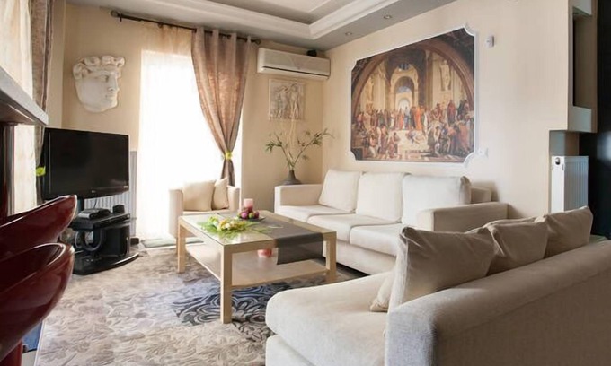 Metaxourgio Apartment | Petit Palais 2, central, 3 bedrooms, terrace, metro at 50m
