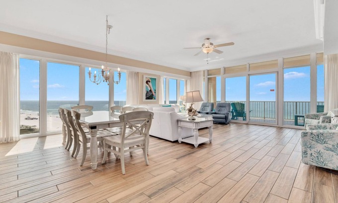 Orange Beach Condo | PHOENIX ORANGE BEACH! 6TH FLOOR! 4BR! LAZY RIVER!