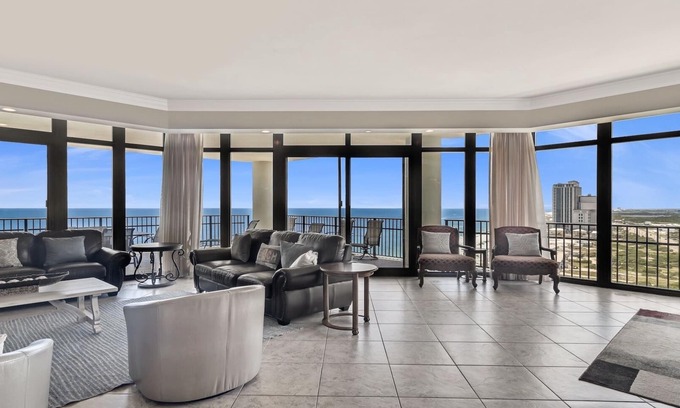 Orange Beach Condo | Phoenix West - Beachfront - Lazy river!