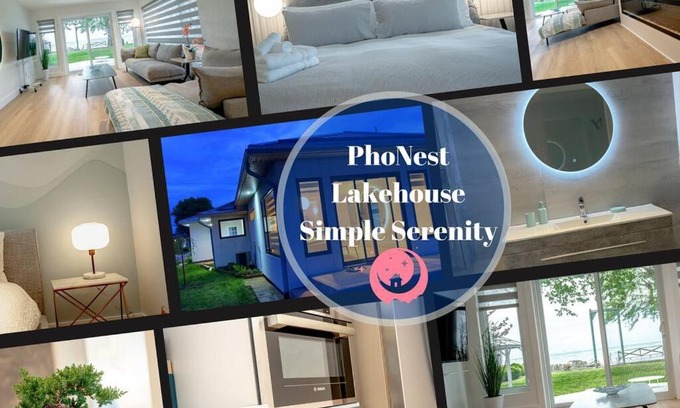 Leamington House | PhoNest Lake House... Simple Serenity