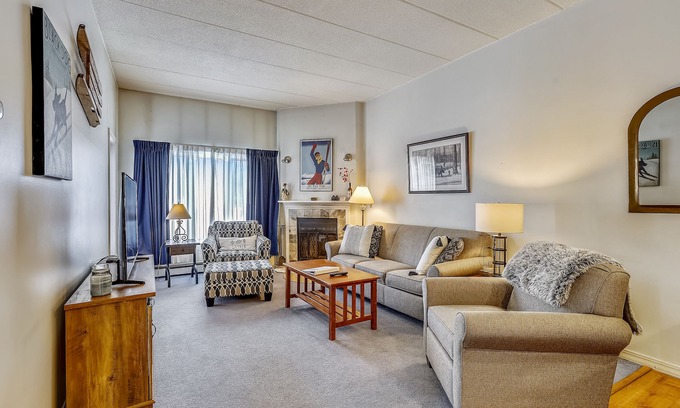 Killington Condo | Pico C103 located at the base of Pico Mountain.