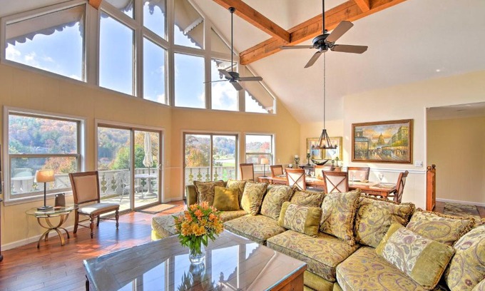 Sky Valley House | Picturesque Sky Haus Sanctuary with Mountain Views