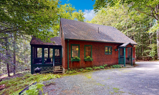 Center Harbor House | Picturesque Squam Lake House: beach/dock access & dog friendly