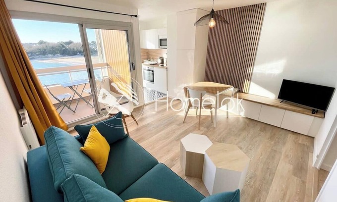 Kerroch Apartment | Pieds Dans L'Eau T2 Archi Cosy - Vue mer 180