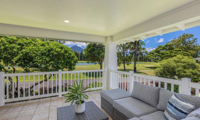 Princeville House | Pili Aloha: 3BR Condo w/Lanai, Pool & Mountain Views