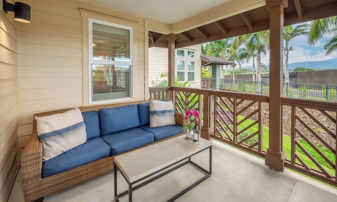 Poipu Condo | Pili Mai Family Condo 5K, 3 Bedroom, 3 Bath, Mountain View, Large Lanai