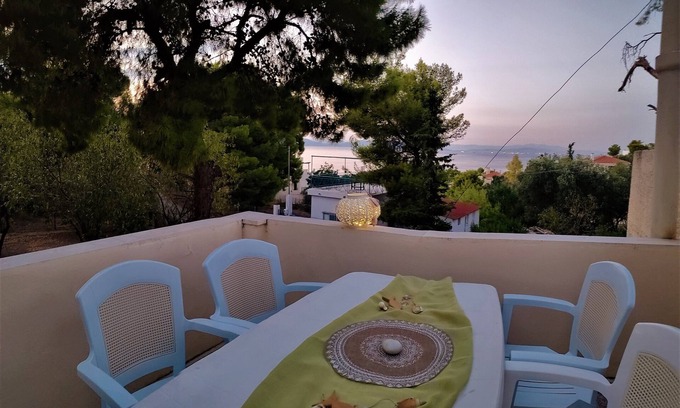 Souvala House | Pines seaview cottage